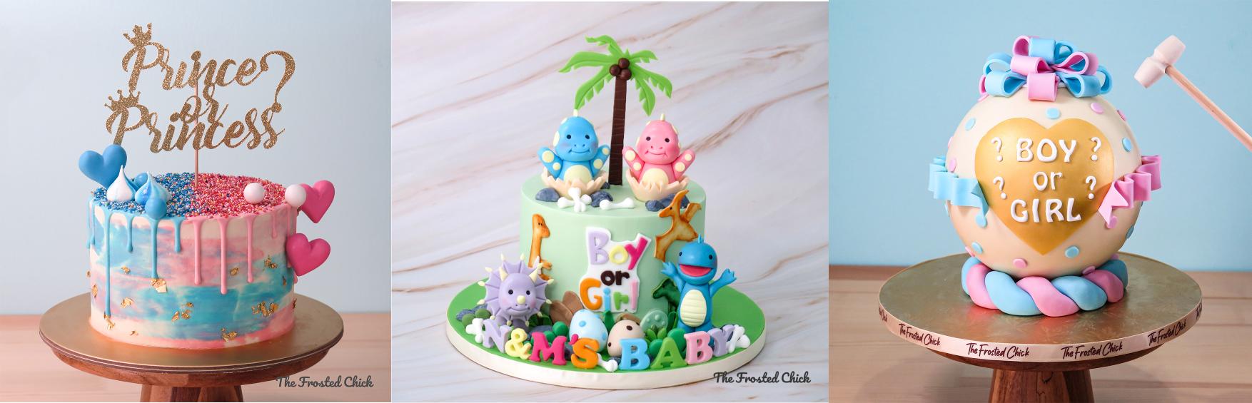 Gender Reveal Cake Pinata